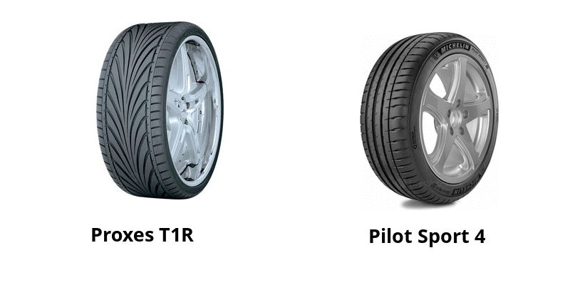 Toyo Proxes T1R vs Michelin Pilot Sport 4